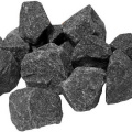 Камень для саун (габбро-диабаз колотый) мешок 20кг/Петрозаводск